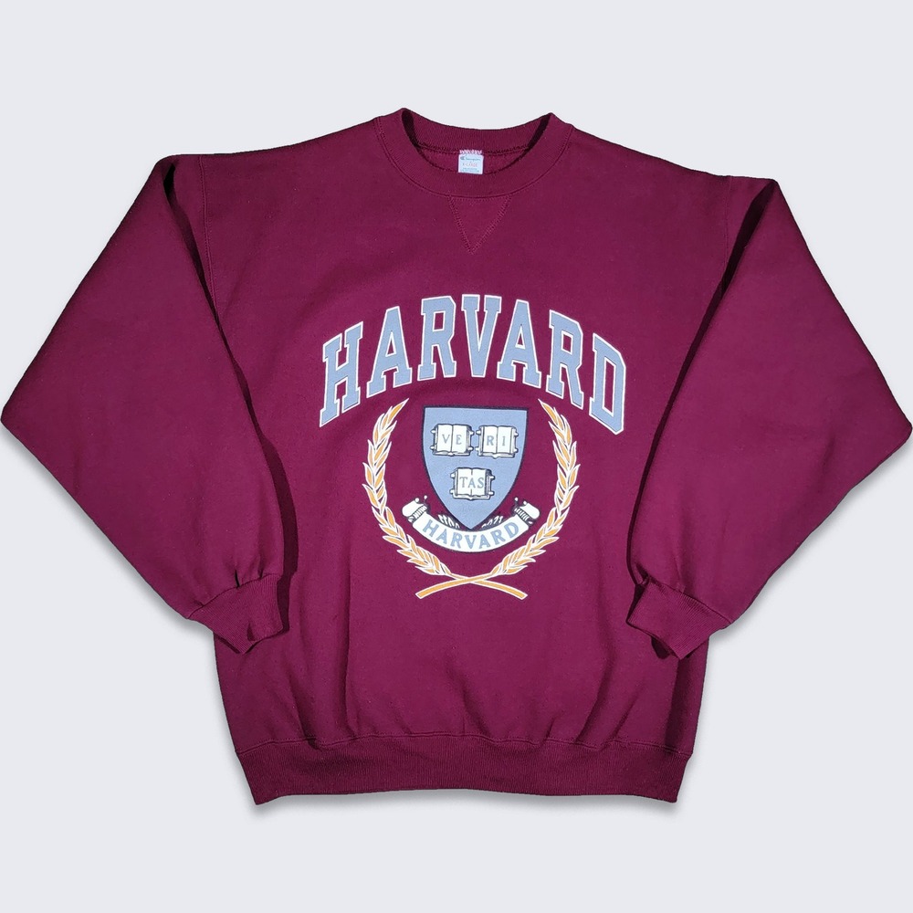 Harvard University Crimson Vintage 80s Champion Sweatshirt